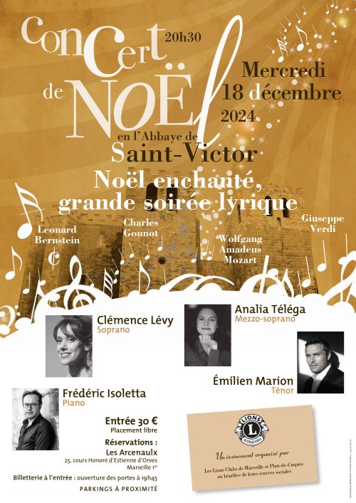 Noël Enchanté, grande soirée Lyrique